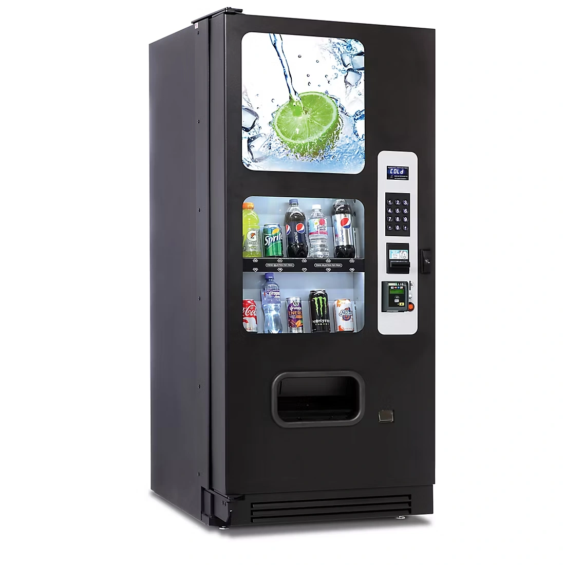 Selectivend Cold Drink Vending Machine with Credit Card Reader