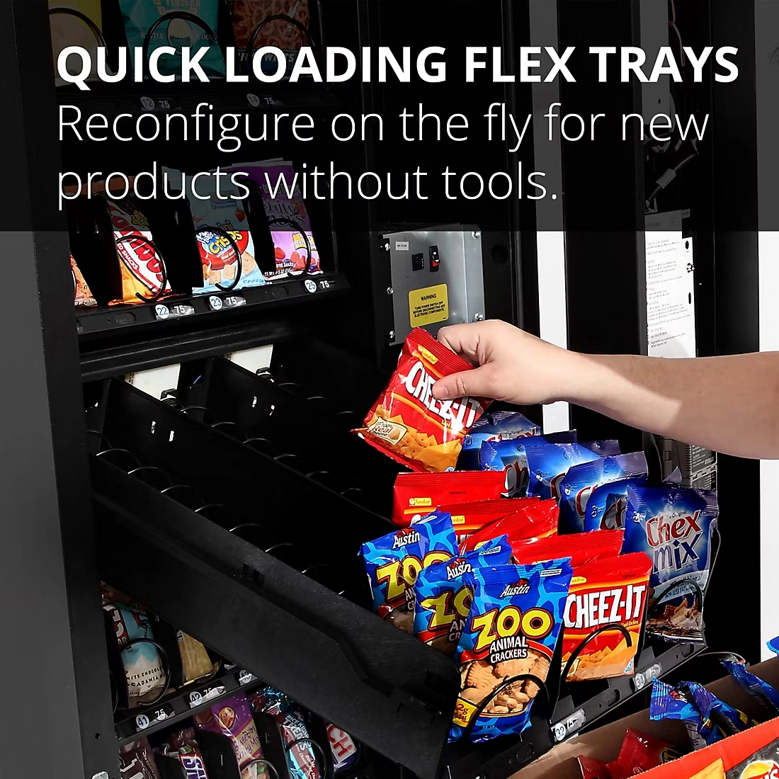 Selectivend SV-4 32-Selection Snack Vending Machine with Credit Card Reader 3 Selectivend SV-4 32-Selection Snack Vending Machine with Credit Card Reader