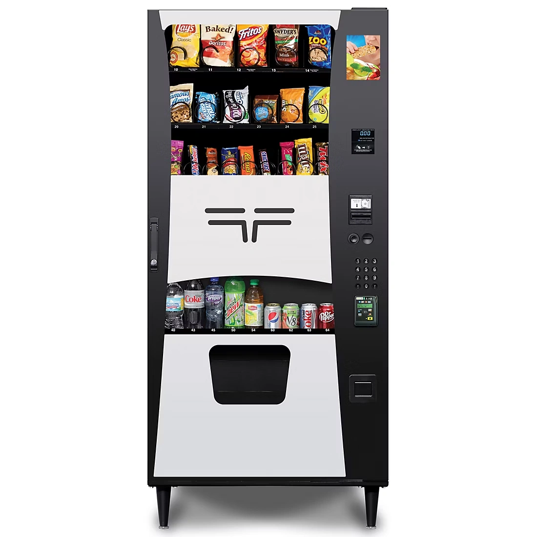 Selectivend SV 9-20 Snack and Beverage Vending Machine with Credit Card Reader