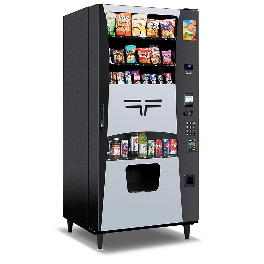 Selectivend SV 9-20 Snack and Beverage Vending Machine with Credit Card Reader