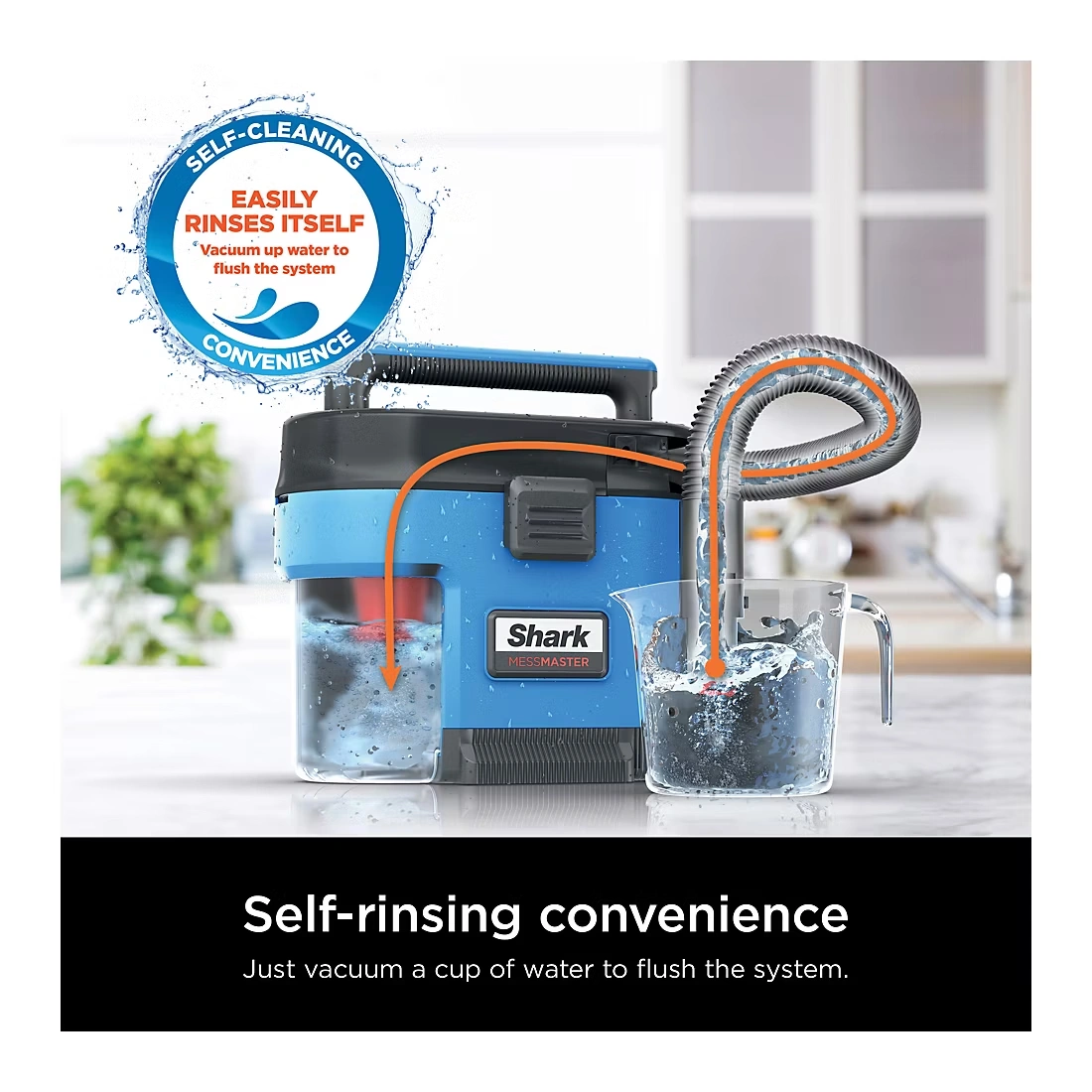 Shark MessMaster VS105 Portable 1 Gallon Wet/Dry Vacuum