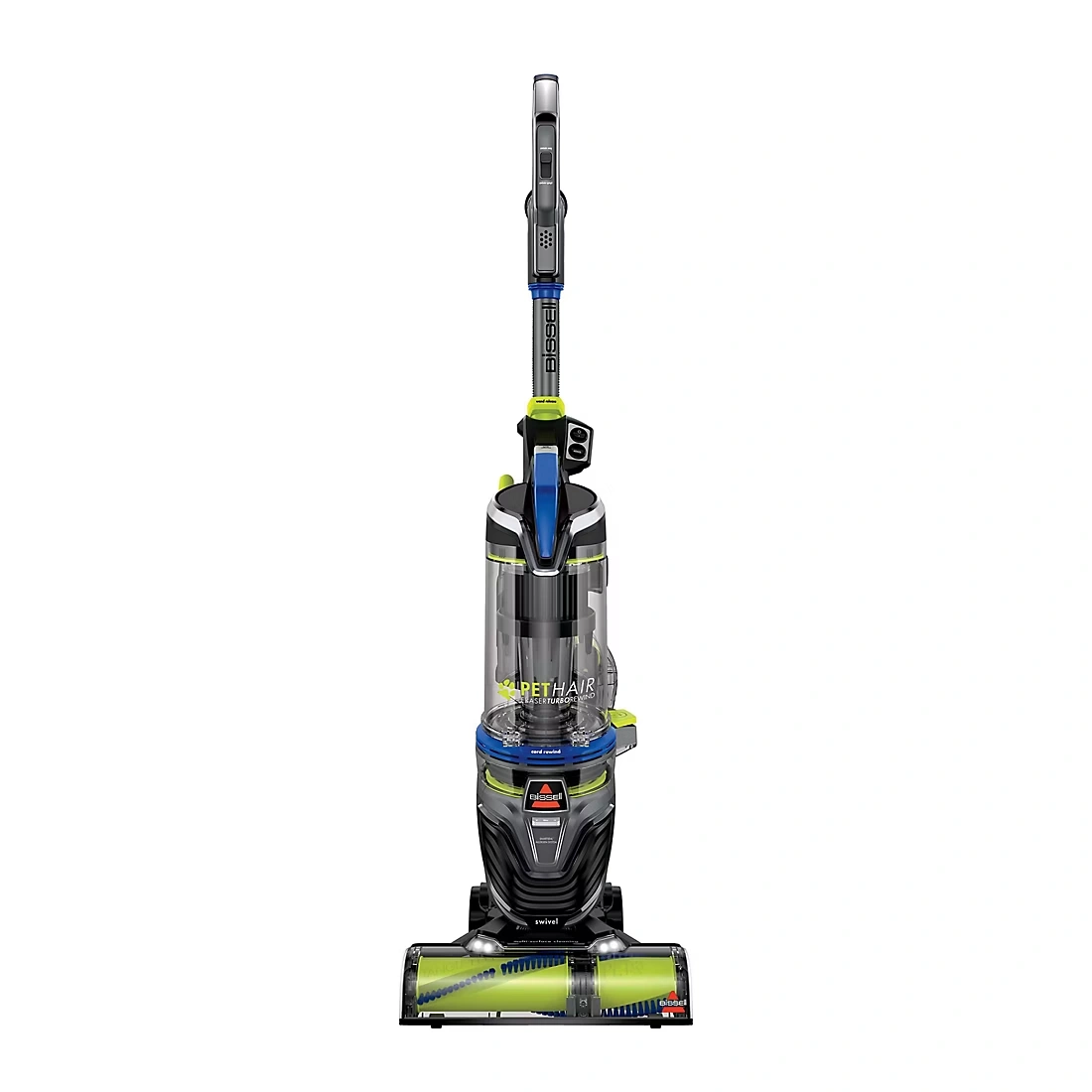 BISSELL Pet Hair Eraser Turbo Rewind Upright Vacuum