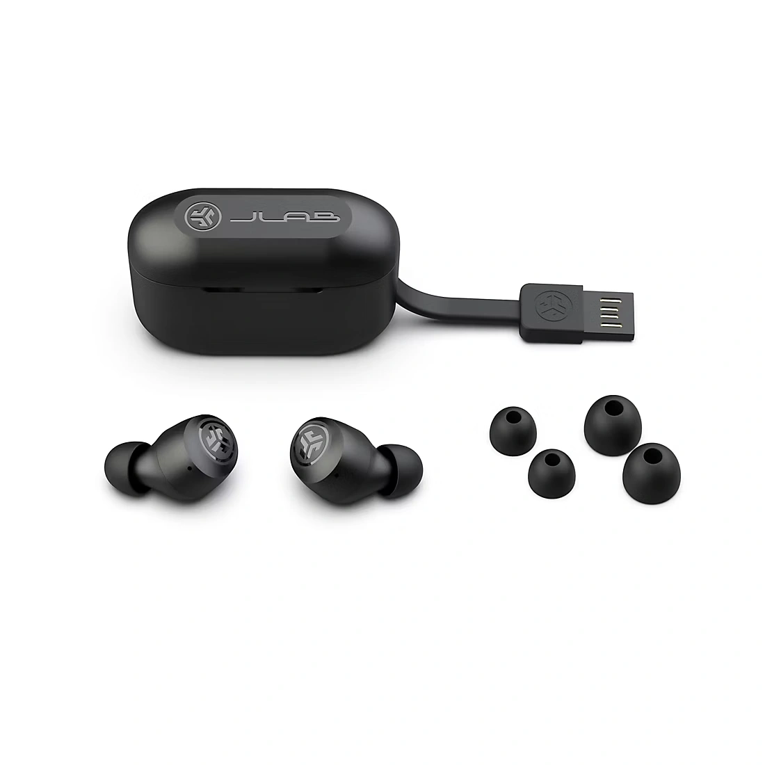 JLab Go Air Pop True Wireless Earbuds - Black