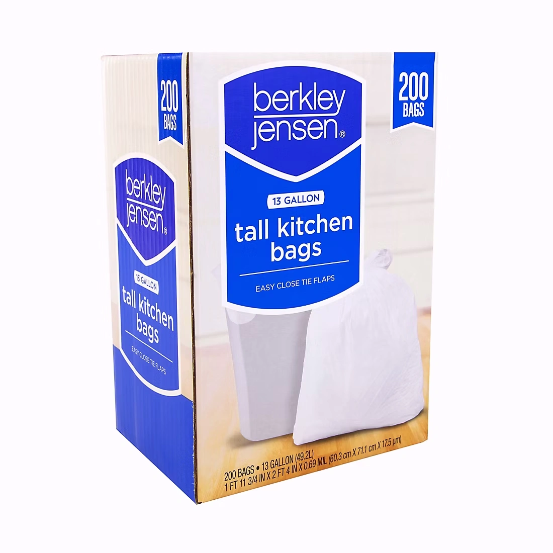 Berkley Jensen Kitchen Bags, 200 ct./13 gal.