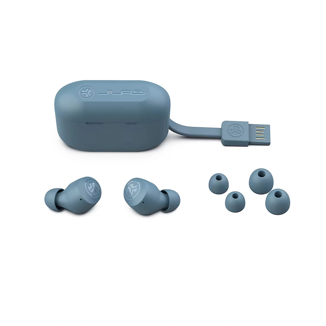 JLab Go Air Pop True Wireless Earbuds - Slate