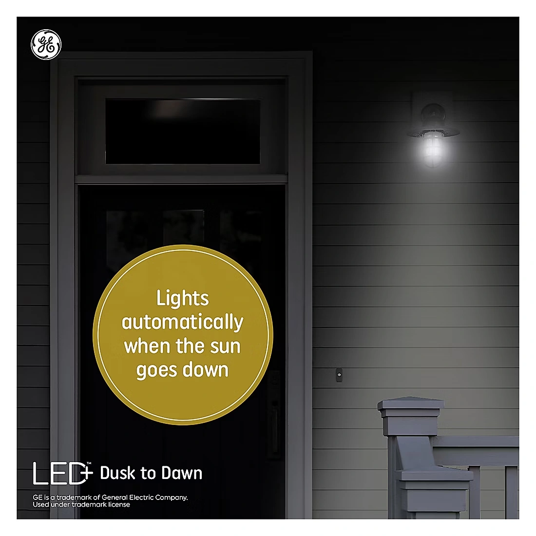 GE 8.5W LED+ A19 Light Bulbs, 2 pk. – Dusk to Dawn