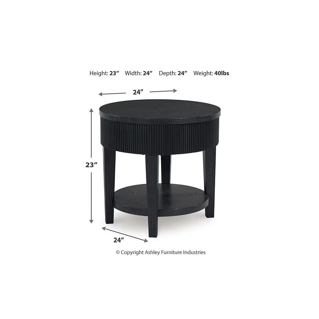 Ashley Furniture Marstream End Table