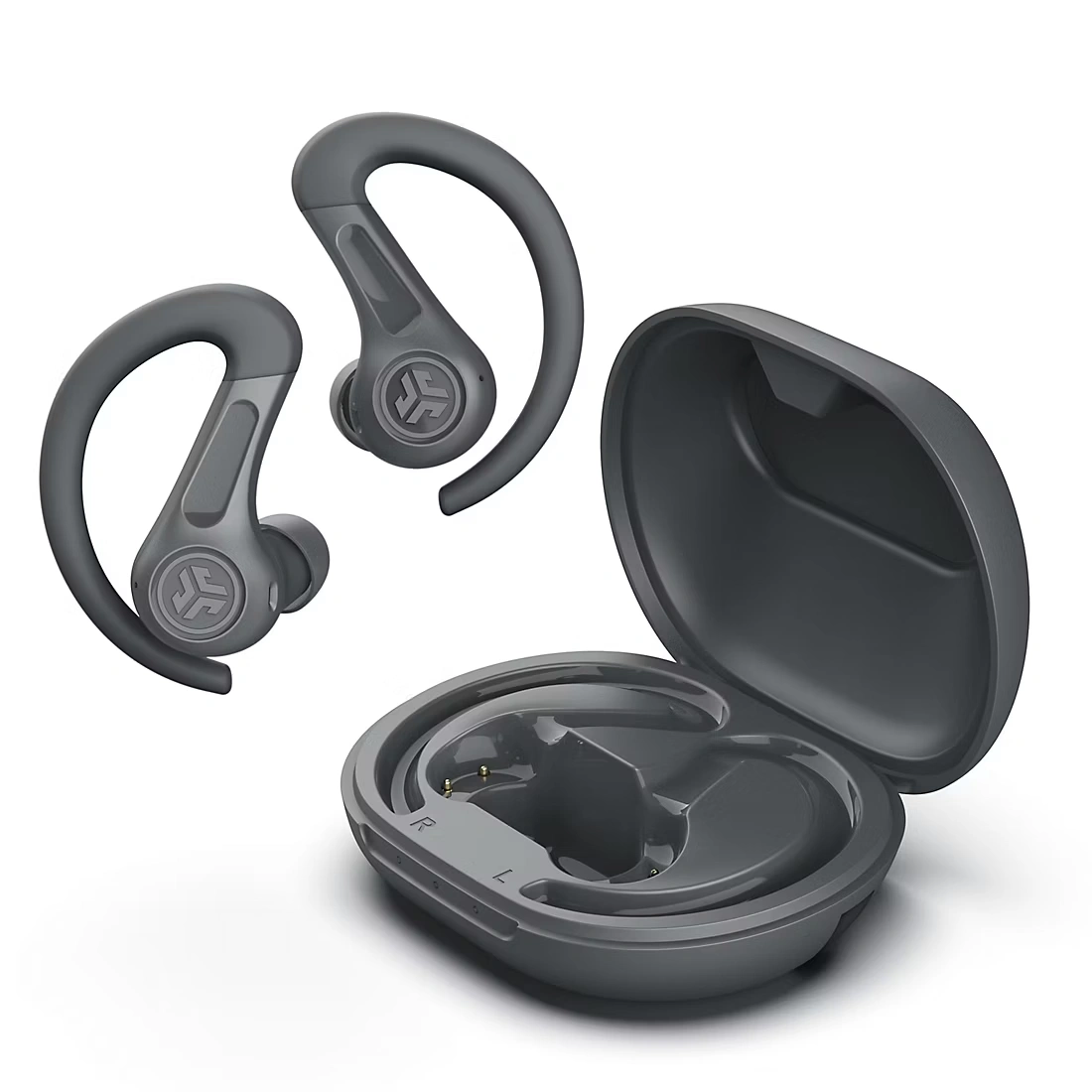 JLab JBuds Sport 4 Active Noise Cancelling Earbuds, Graphite