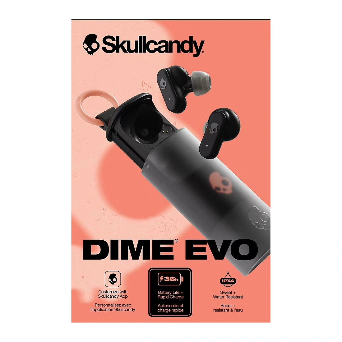 Skullcandy Dime Evo True Wireless In-Ear Earbuds 4 Skullcandy Dime Evo True Wireless In-Ear Earbuds