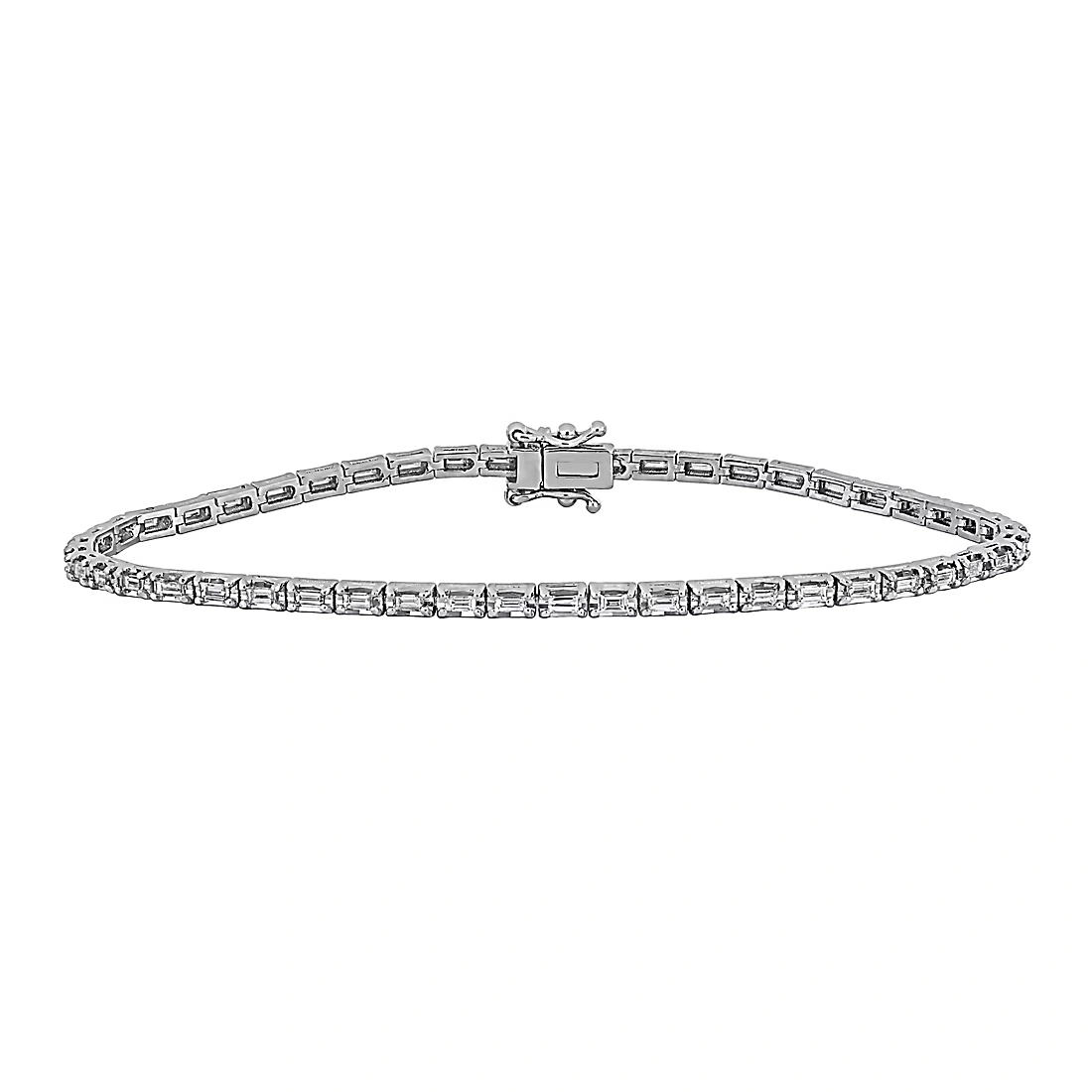 1 ct. t.w. Diamond Tennis Bracelet in 14k White Gold