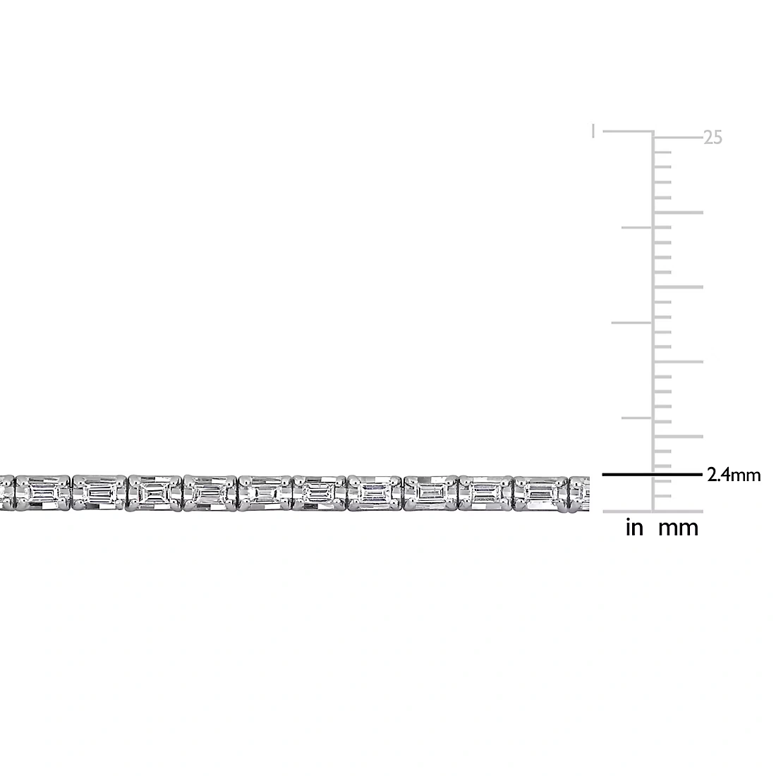 1 ct. t.w. Diamond Tennis Bracelet in 14k White Gold