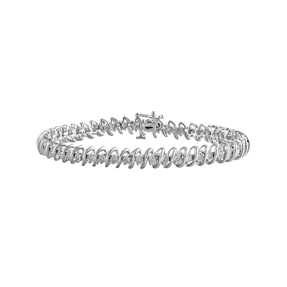 .50 Carat Diamond Tennis Bracelet in Sterling Silver