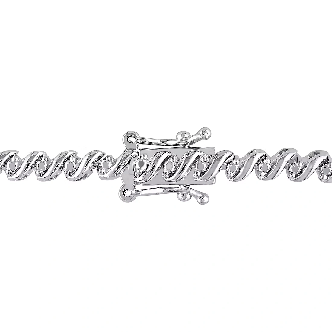 .49 ct. t.w. Diamond Tennis Bracelet in Sterling Silver