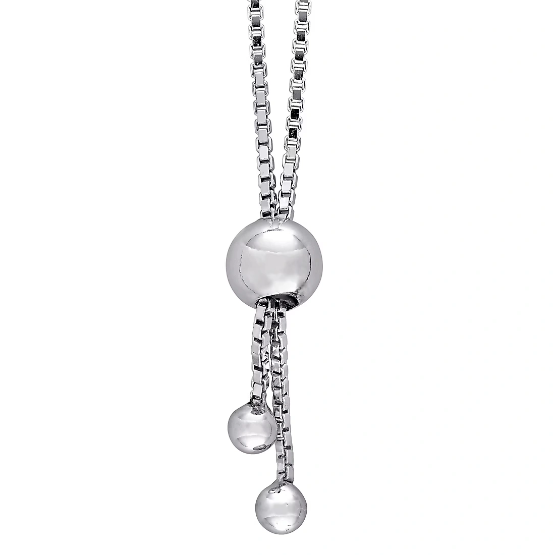 .24 ct. t.w. Diamond Bolo Bracelet in Sterling Silver