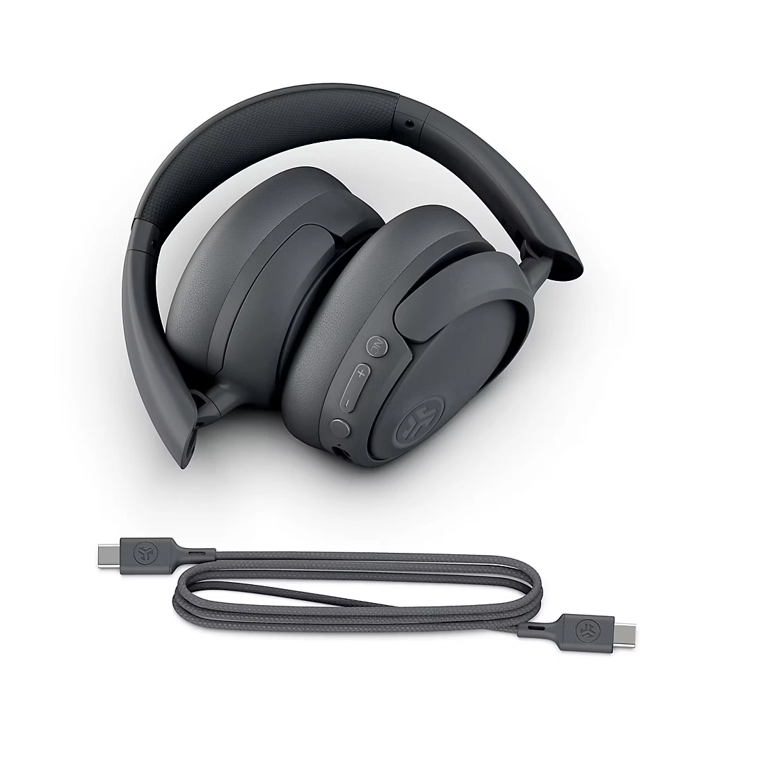 JLab JBuds Lux ANC Over Ear Headphones - Black