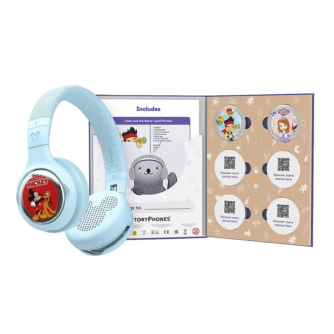 Disney Mickey Mouse StoryPhones and StoryShields