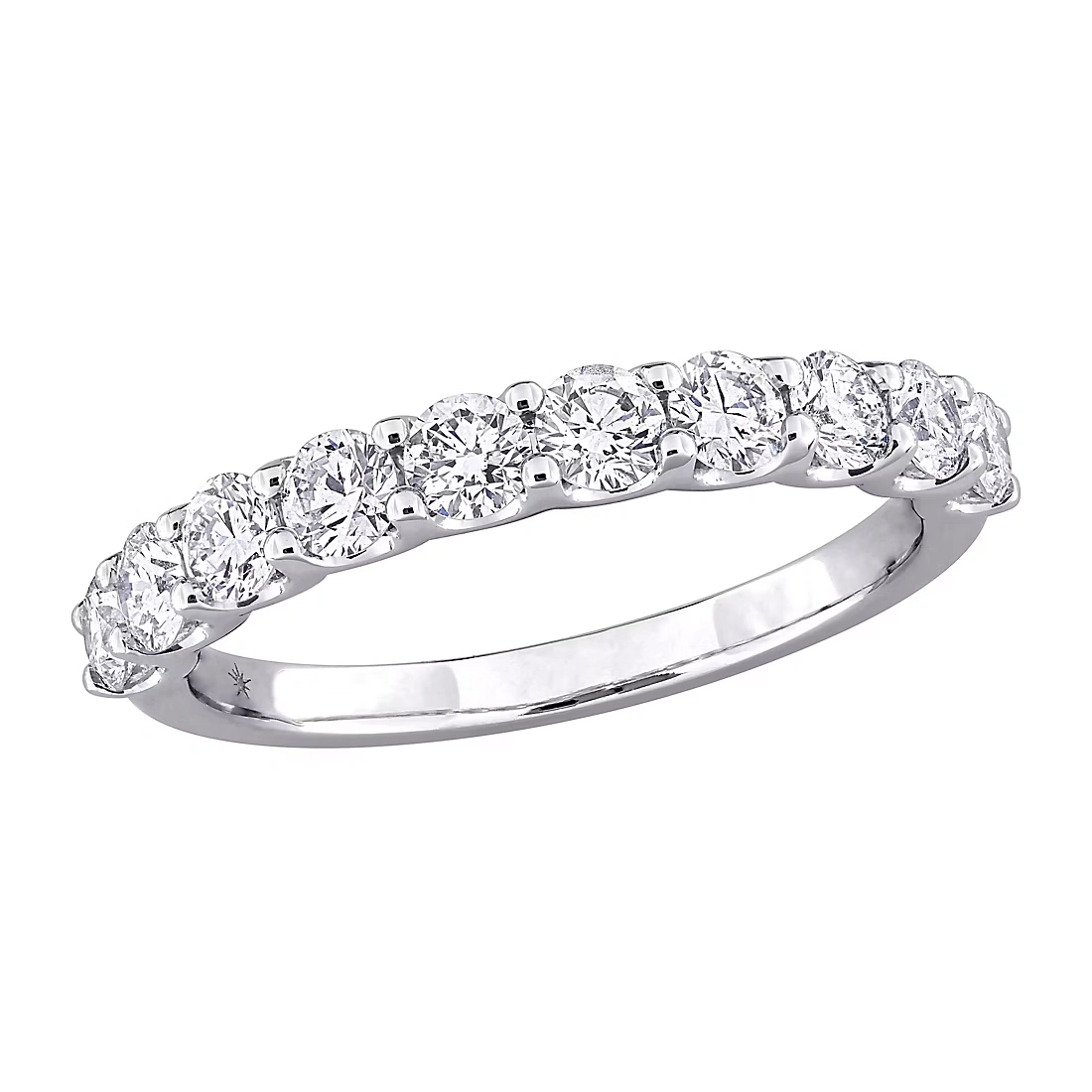 1 ct. t.w. Lab Grown Diamond Anniversary Band in 14k White Gold