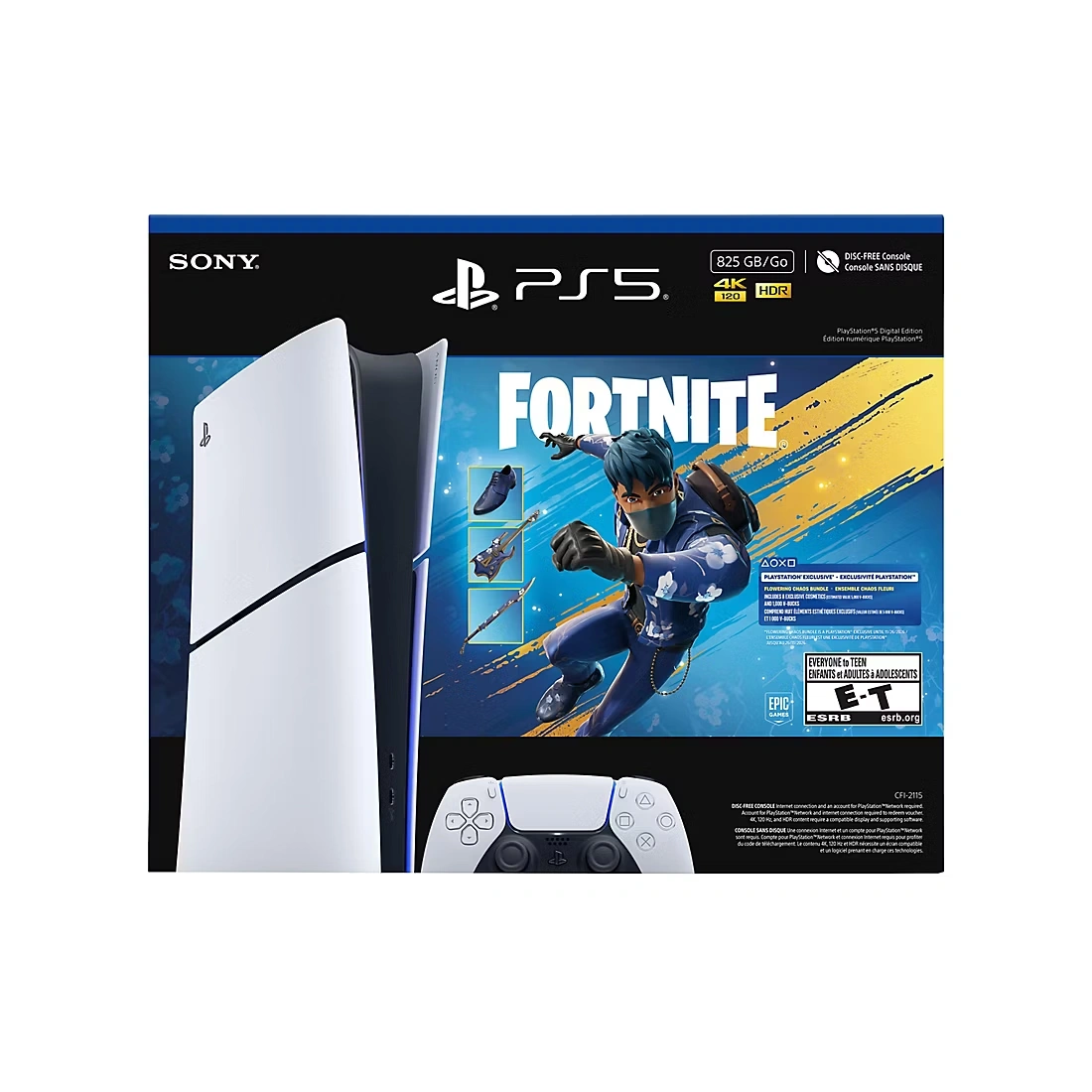 Sony PS5 Fortnite Flowering Chaos Bundle Digital