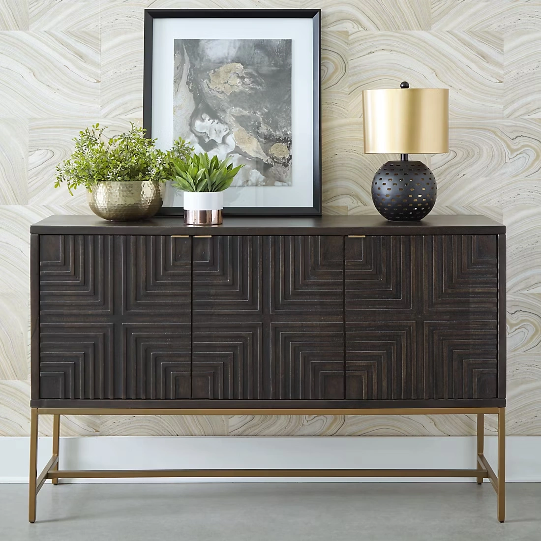 Ashley Furniture Elinmore Accent Cabinet