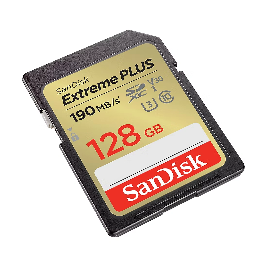 SanDisk Extreme PLUS SDXC UHS-I card, 128GB