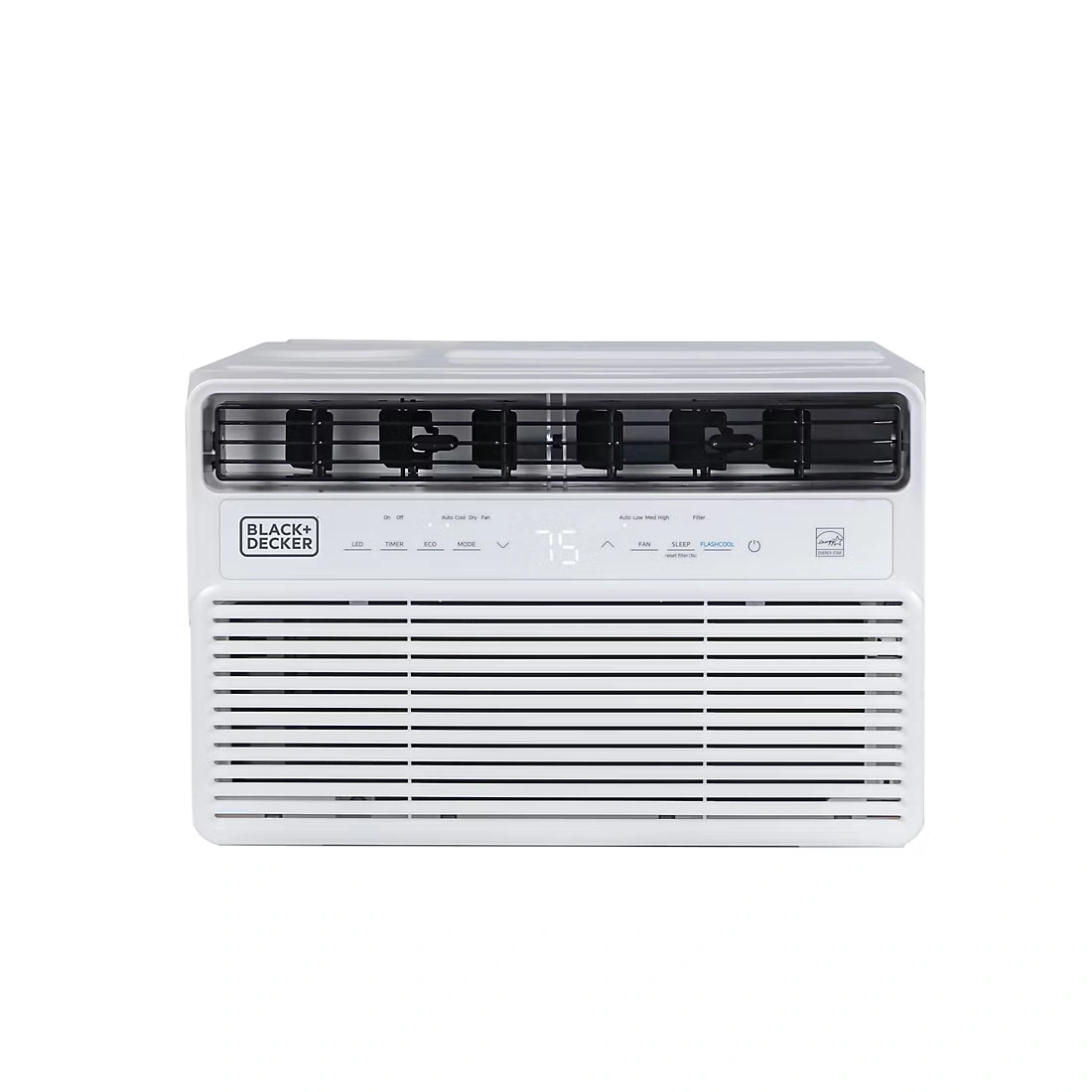 Black + Decker 10,000 BTU Inverter Window Air Conditioner, White