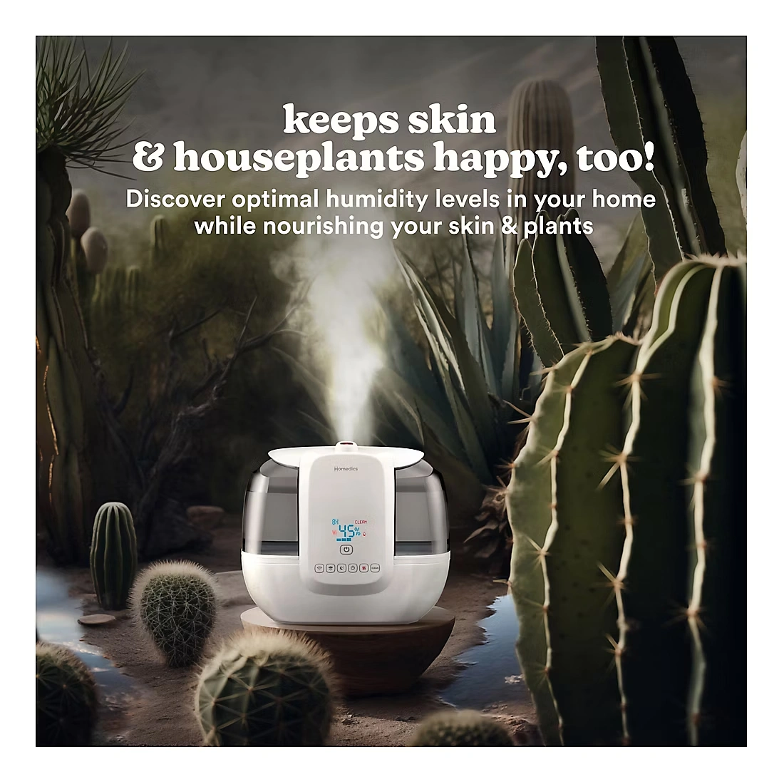Homedics Warm/Cool Mist UV-C Humidifier