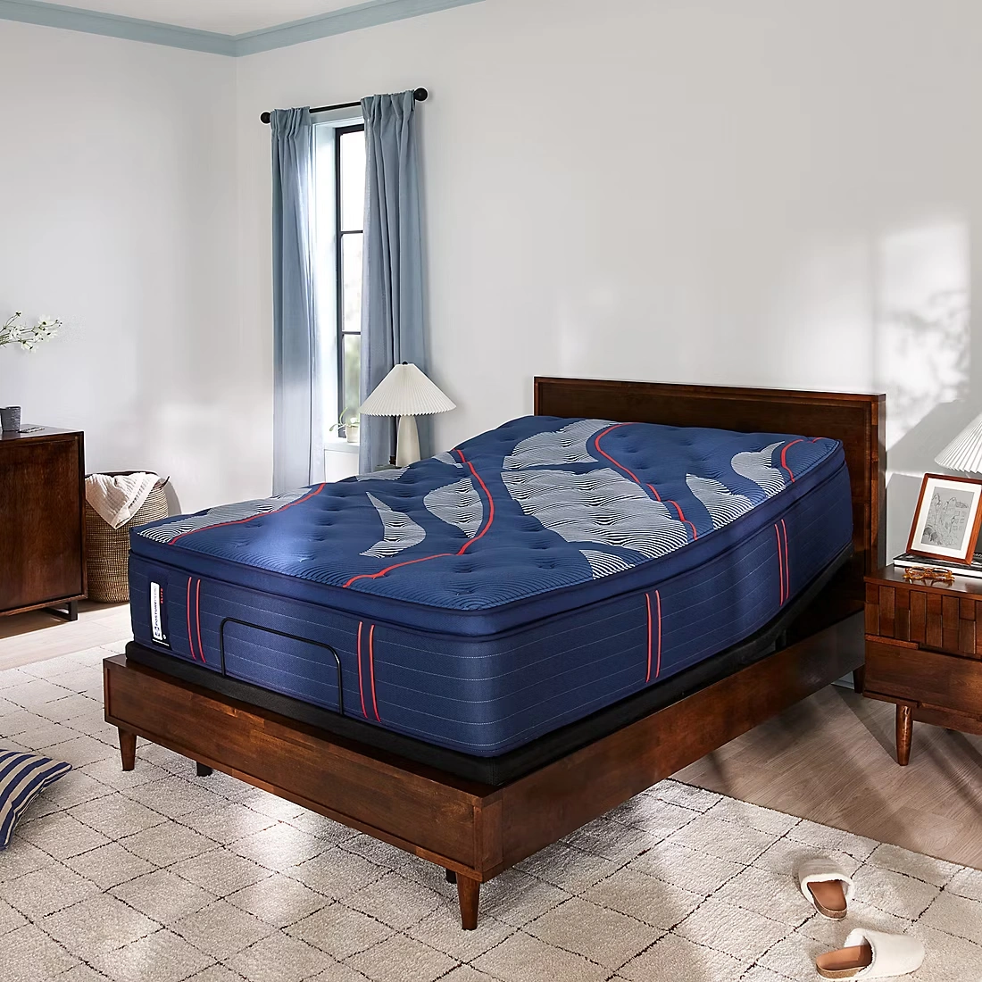 Sealy Posturepedic Brenham Medium Euro Pillow Top Mattress with Adjustable Base (Select Size) + $200 BJ's Gift Card​