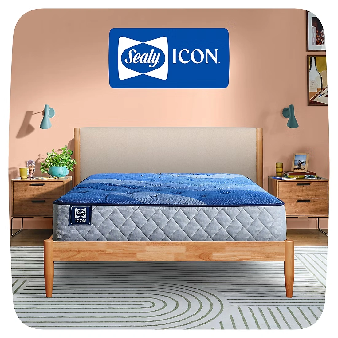 Sealy Icon Winnipeg Soft Mattress Set (Select Size)