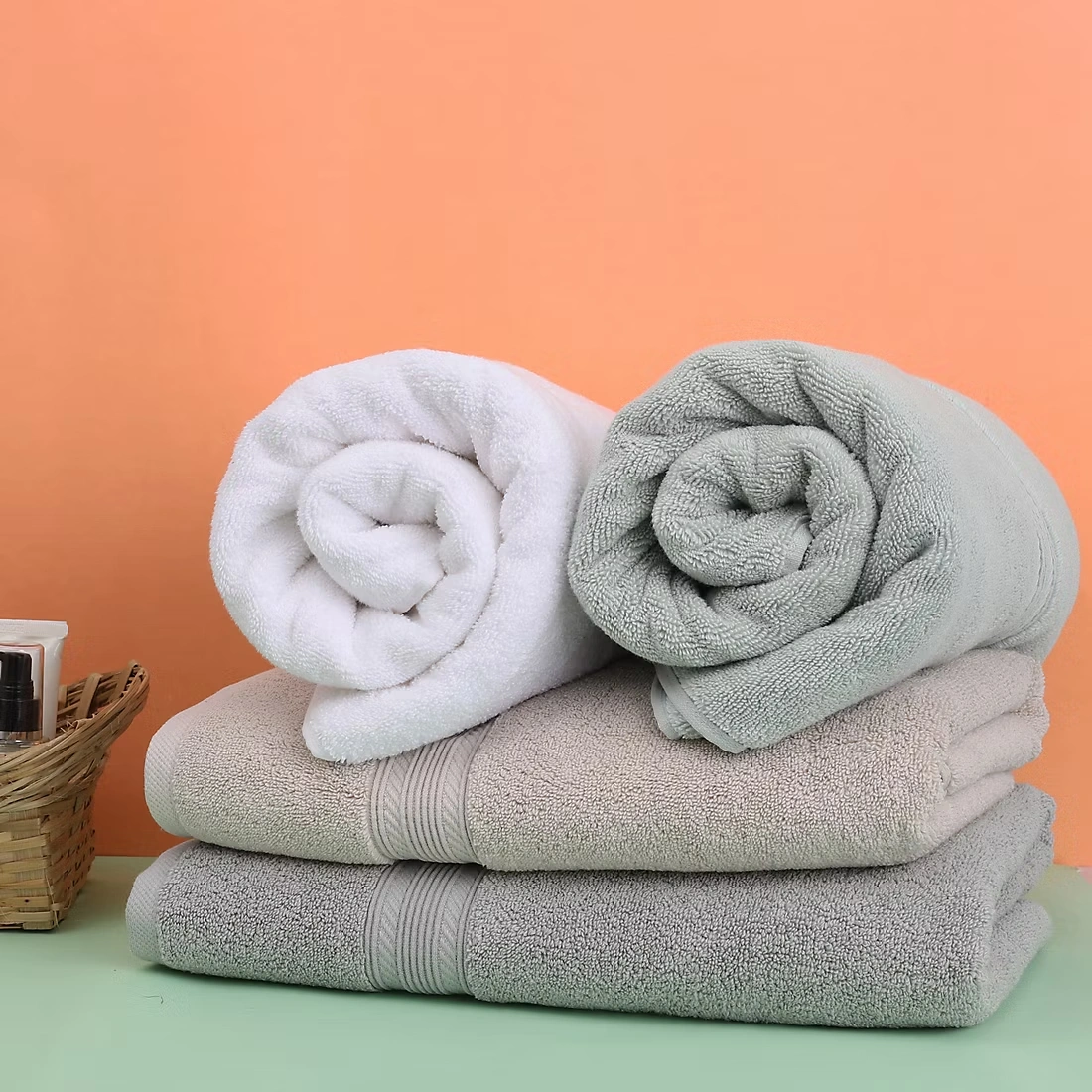 Berkley Jensen Bath Towel - White