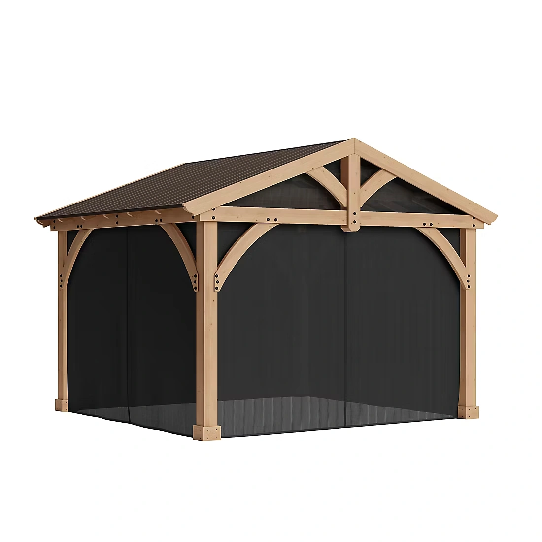 Yardistry 10' x 12' Avery Pavilion with Netting
