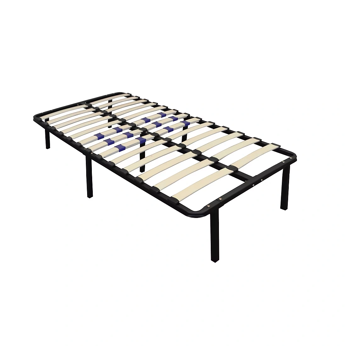 Contour Rest Dream Support Modern 14\" Full Size Metal Platform Bed Frame