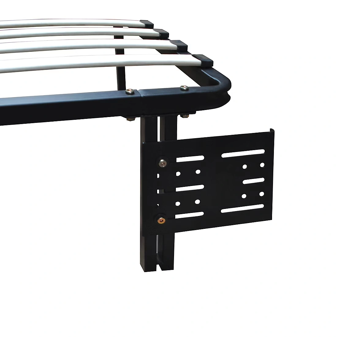 Contour Rest Dream Support Modern 14\" Full Size Metal Platform Bed Frame