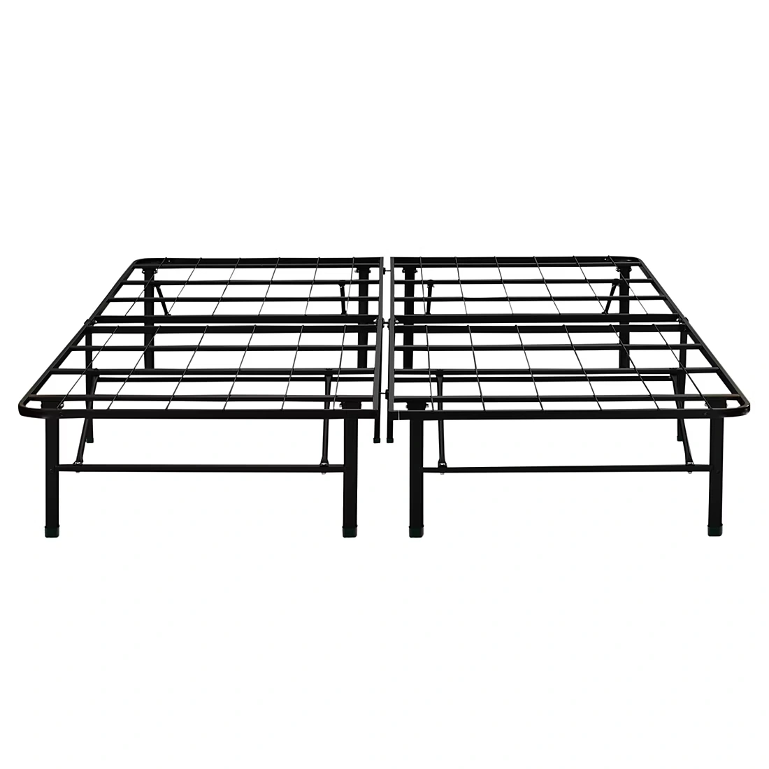 Contour Rest Dream Support Twin-Size 14\" Metal Platform Bed Frame - Black