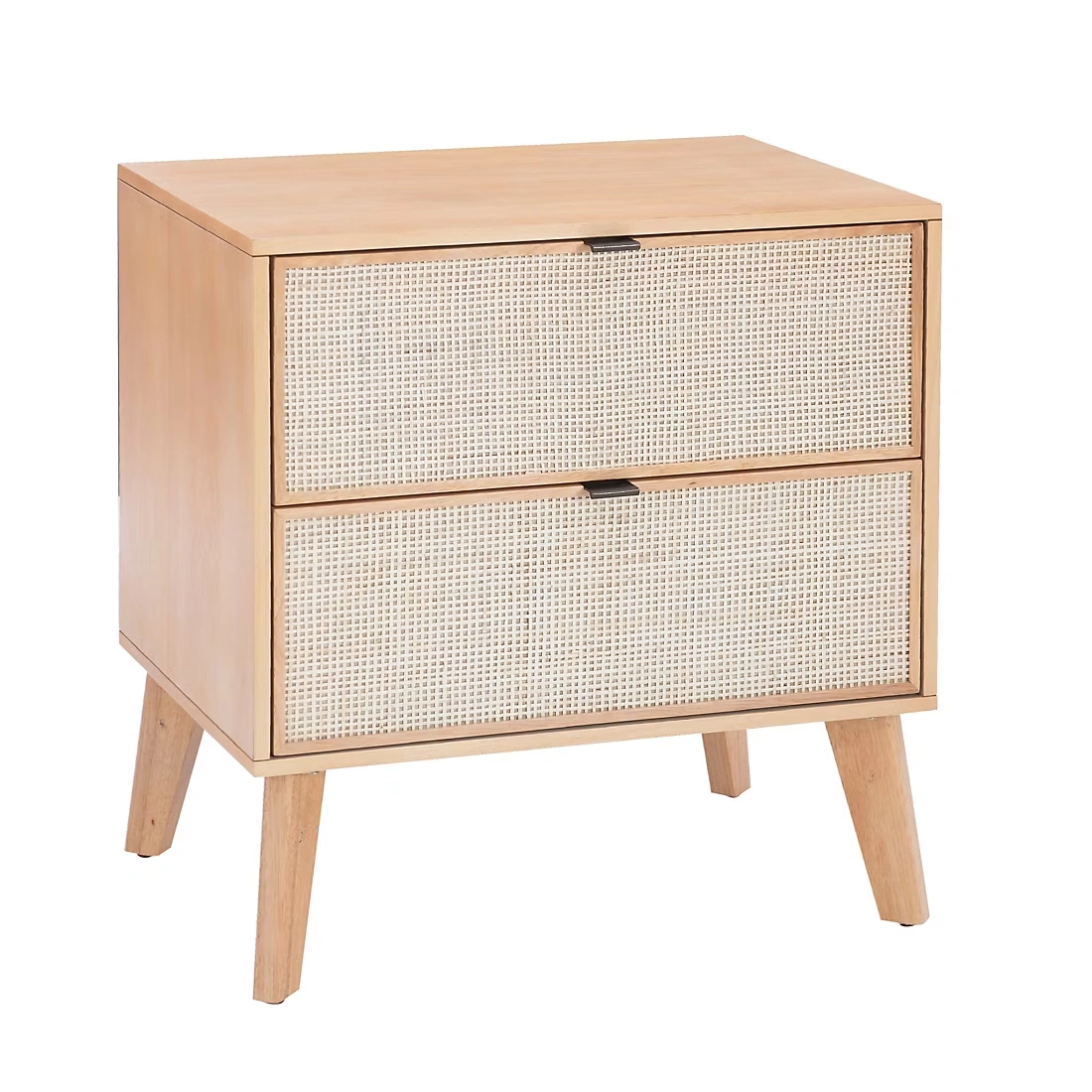 Linon Claudette Cane Nightstand