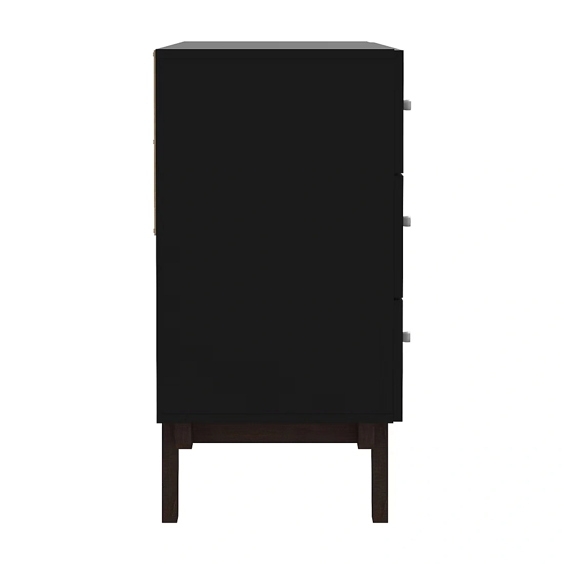 Living Essentials by Hillsdale Kincaid Wood 6 Drawer Dresser - Matte Black 5 Living Essentials by Hillsdale Kincaid Wood 6 Drawer Dresser - Matte Black