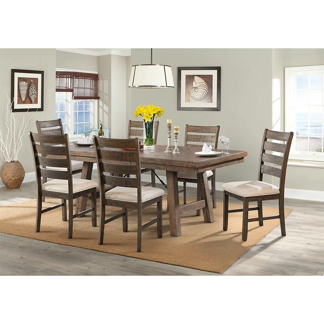 Picket House Furnishings Dex Ladder Back Side Chair, 2 pk. 3 Picket House Furnishings Dex Ladder Back Side Chair, 2 pk.