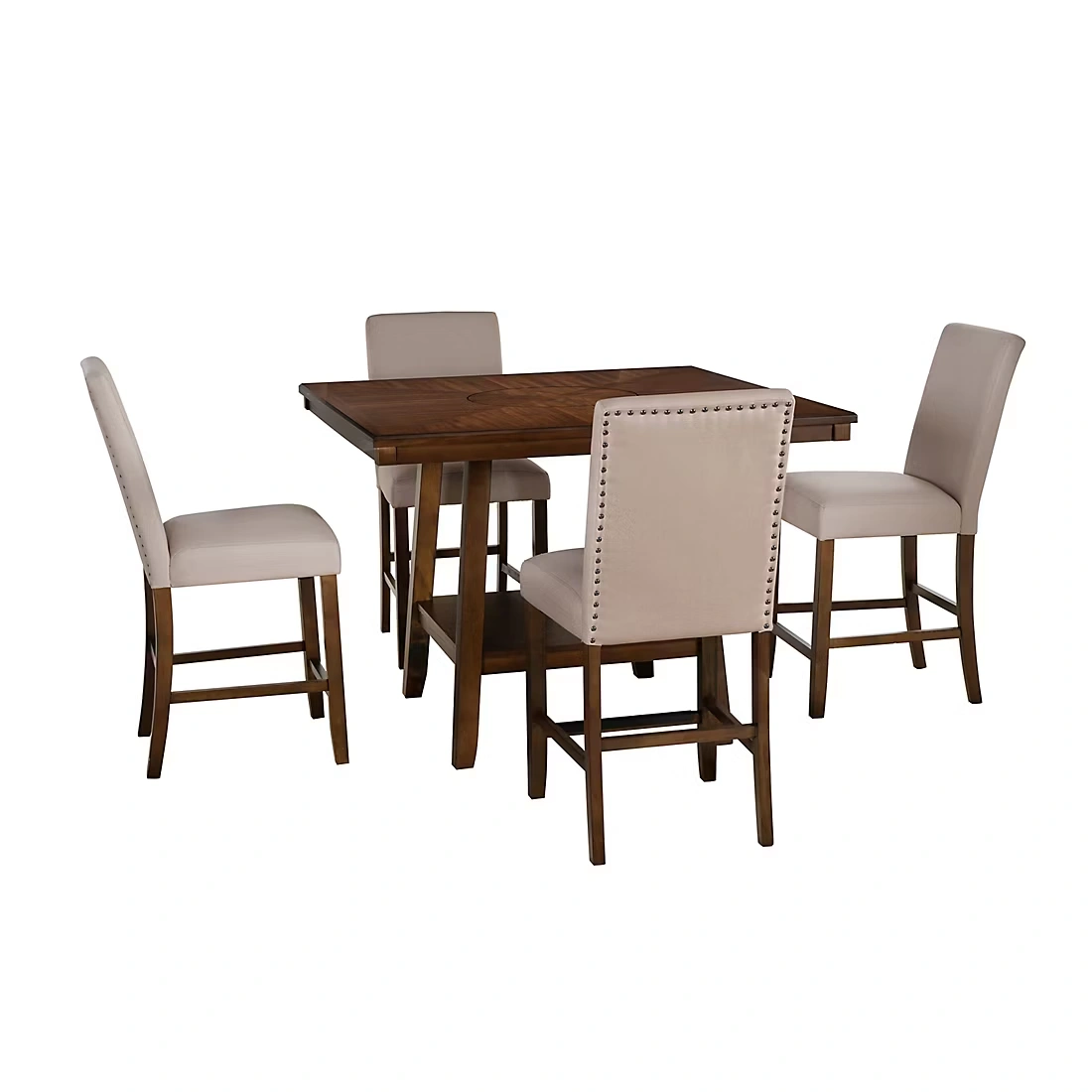 Seneca 5-Pc. Counter Height Dining Set - Brown