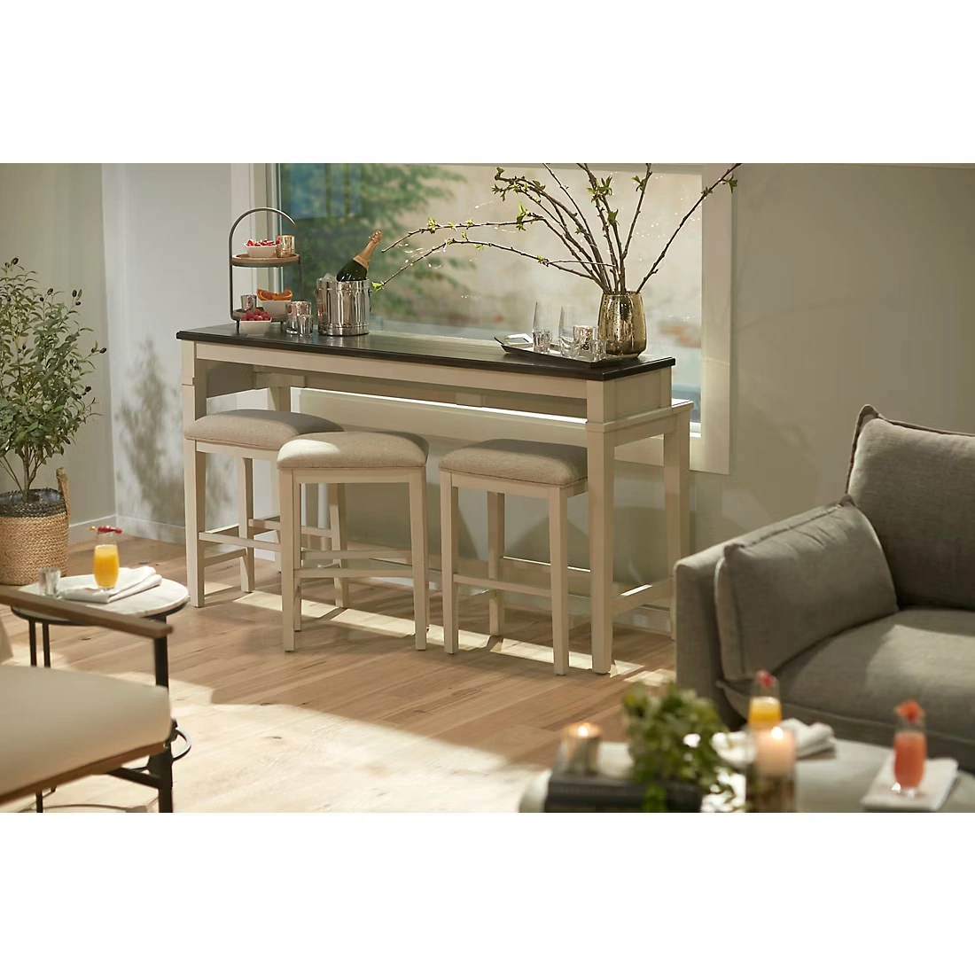Berkley Jensen Cayden 4 Pc. Console Set with Charging Station