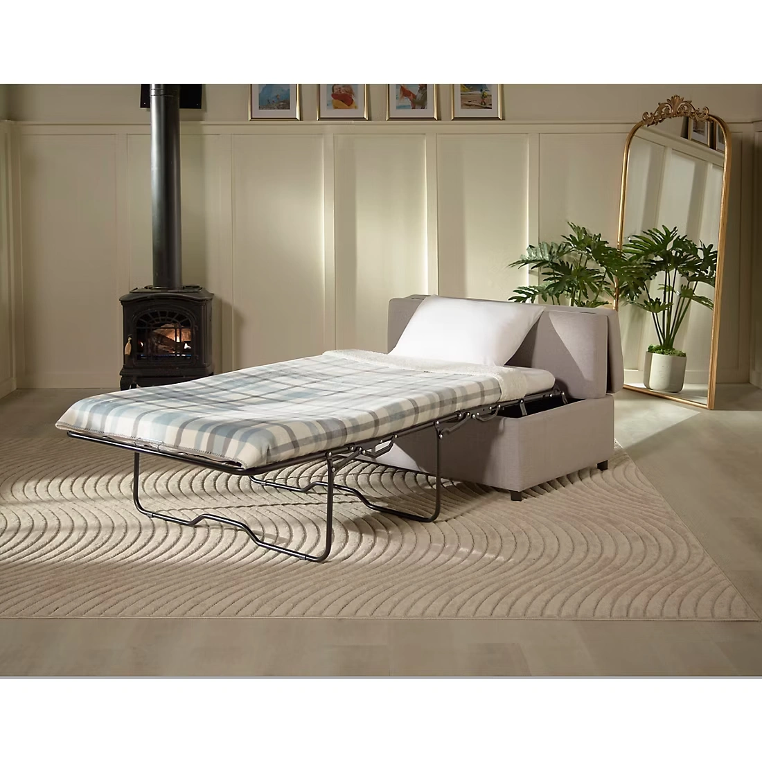 Hillsdale Furniture Mapleville Ottoman Sleeper - Gray 1 Hillsdale Furniture Mapleville Ottoman Sleeper - Gray