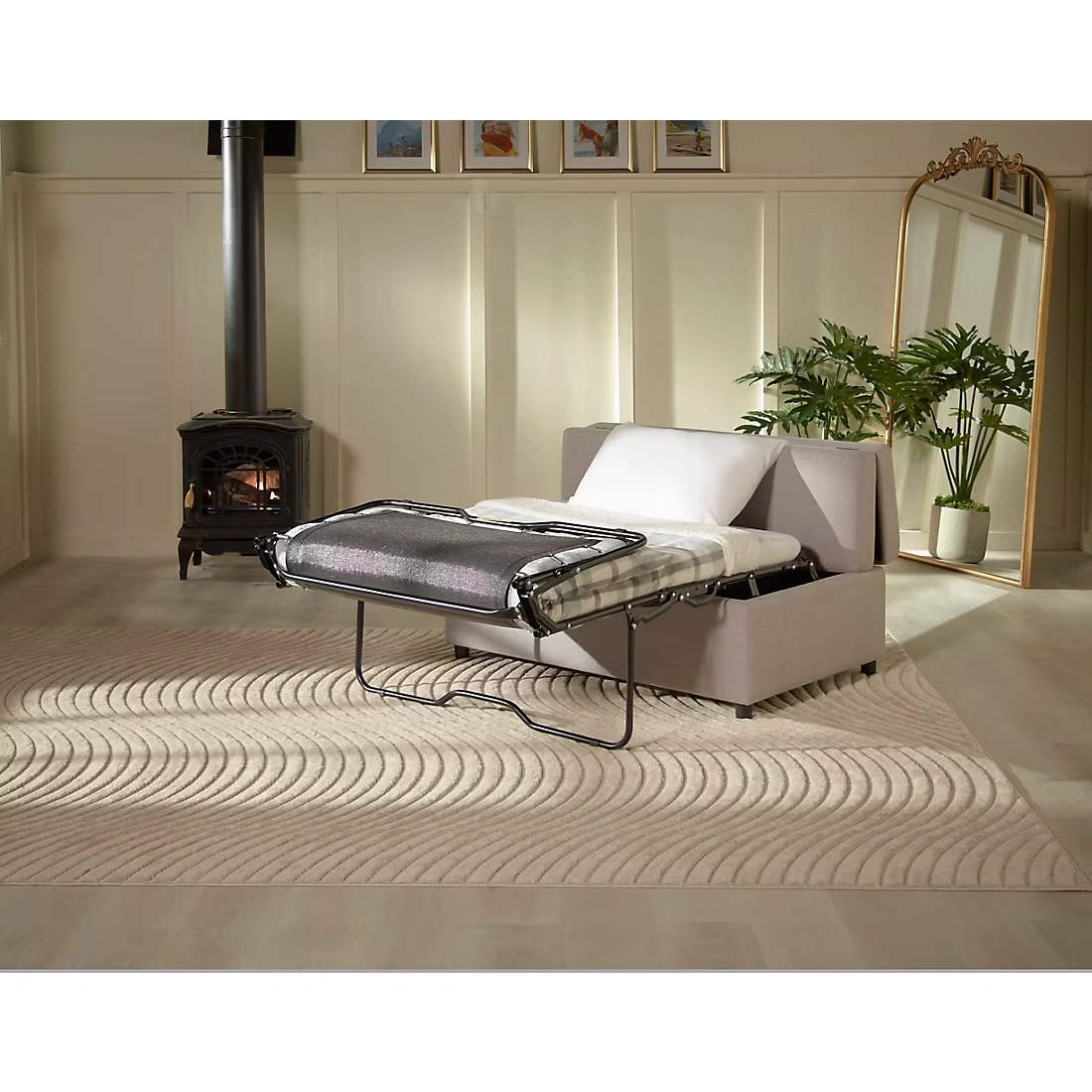 Hillsdale Furniture Mapleville Ottoman Sleeper - Gray 2 Hillsdale Furniture Mapleville Ottoman Sleeper - Gray