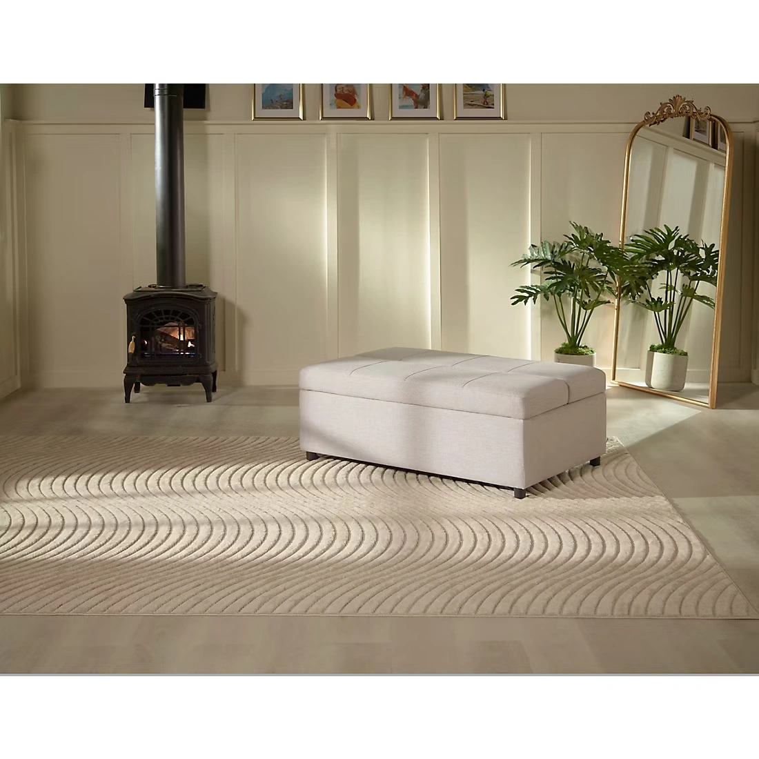 Hillsdale Furniture Mapleville Ottoman Sleeper - Gray 4 Hillsdale Furniture Mapleville Ottoman Sleeper - Gray