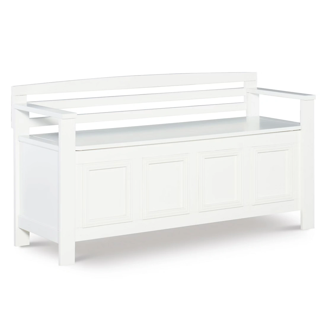 Keegan Storage Bench - White