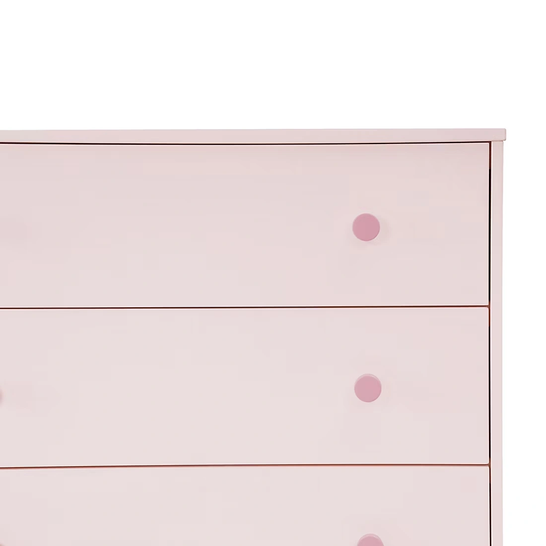 BabyGap by Delta Children Legacy 3 Drawer Dresser - Blush Pink/Dark Pink
