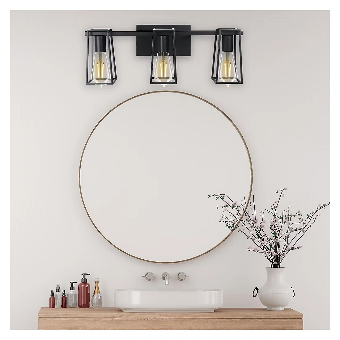 Feit Electric 26.4W 3-Light Soft White (2700K) LED Vanity Fixture