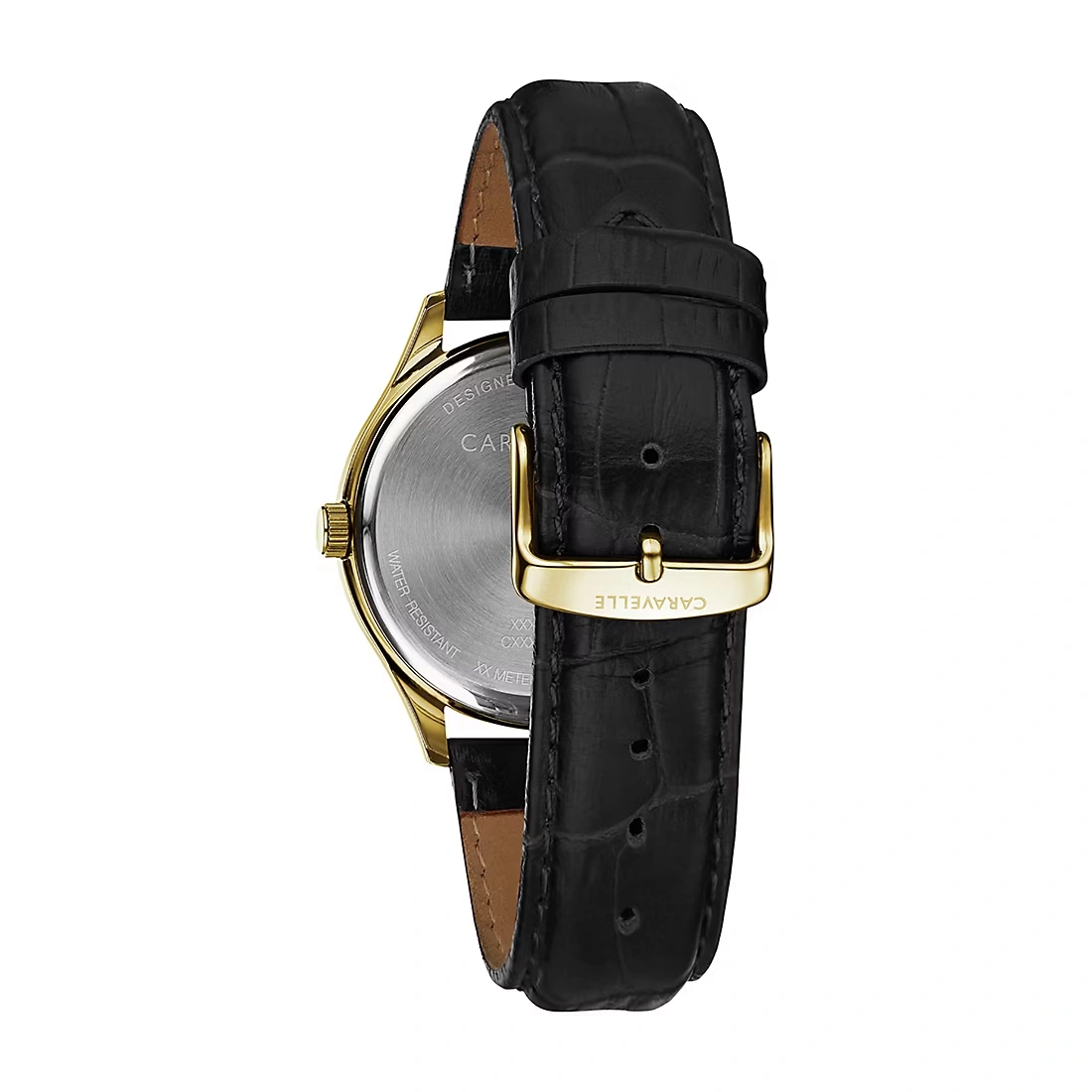 Caravelle Designed By Bulova Men's Gold-Tone Dress Watch