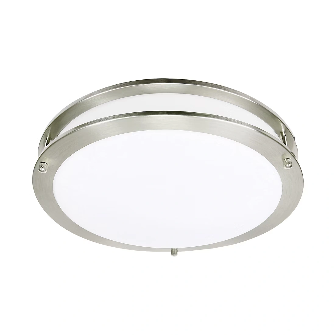 Feit Electric 14" 24W 5CCT Brushed Nickel LED Flush Mount Light Fixture 1 Feit Electric 14\" 24W 5CCT Brushed Nickel LED Flush Mount Light Fixture