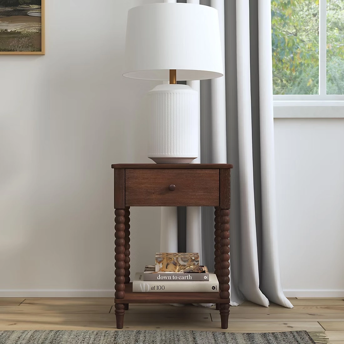 Homestyles by Flexsteel Spindle Nightstand (Select Color)