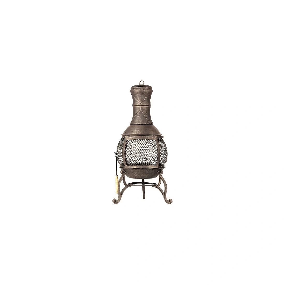 Deckmate Corona Chimenea - Brushed Gold