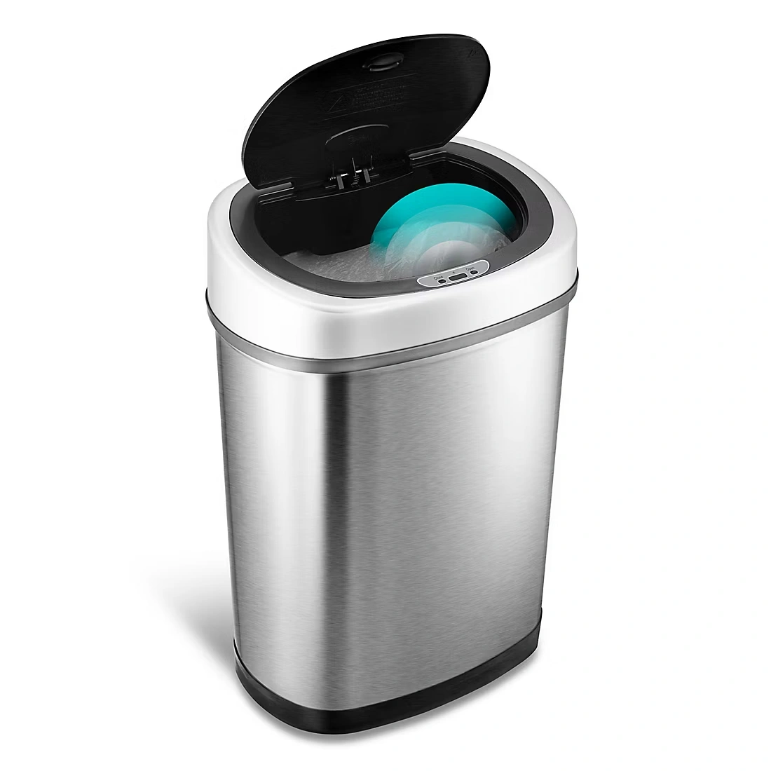 Nine Stars 11.1 Gal. Motion Sensor Trash Can