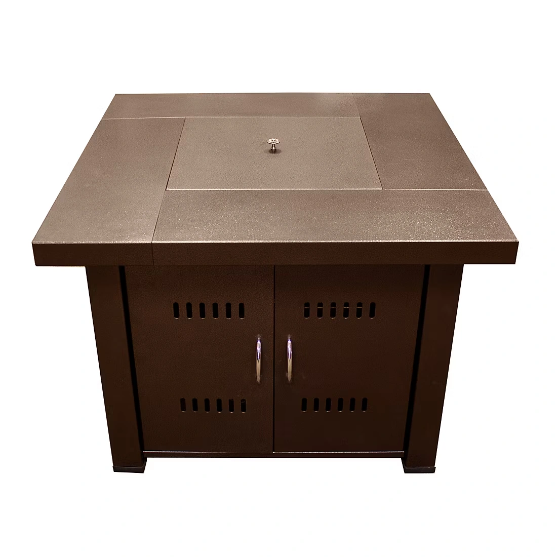 AZ Patio Heaters Propane Fire Pit - Hammered Bronze
